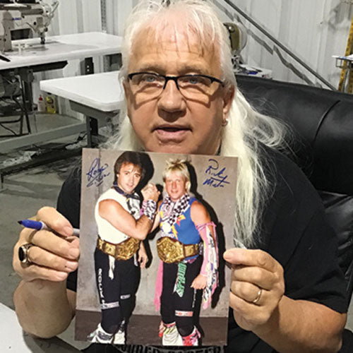 Rock n Roll Express Promo - AUTOGRAPHED