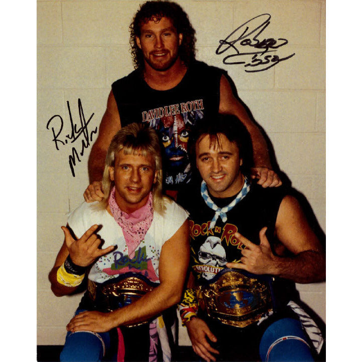 Rock n Roll Express Promo - AUTOGRAPHED