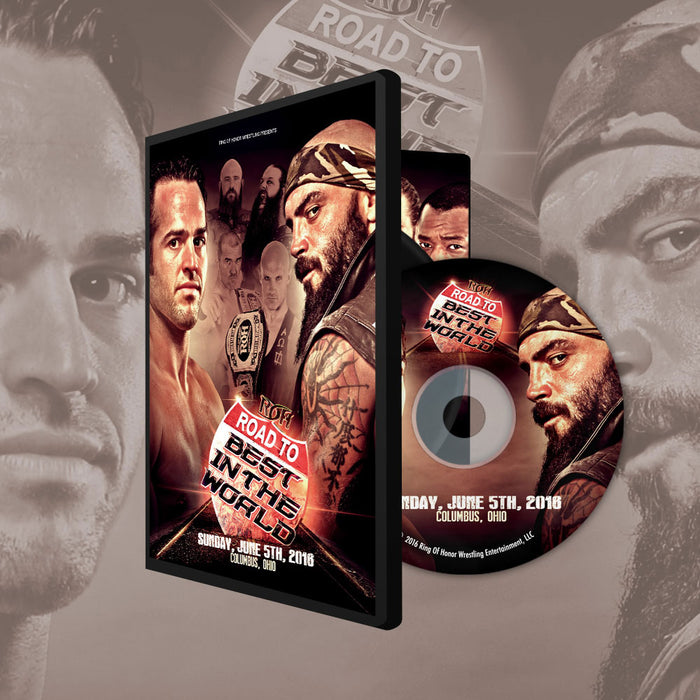 Ring of Honor - Road to Best in the World - Columbus, OH 2016 DVD