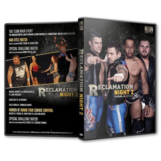 Ring Of Honor - Reclamation Night 2 DVD