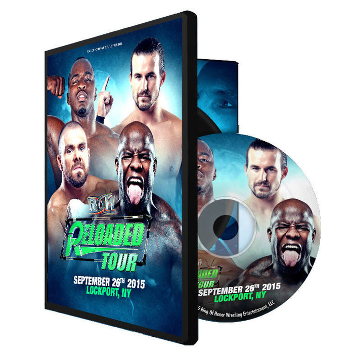 ROH Reloaded Tour Lockport, NY 2015 DVD