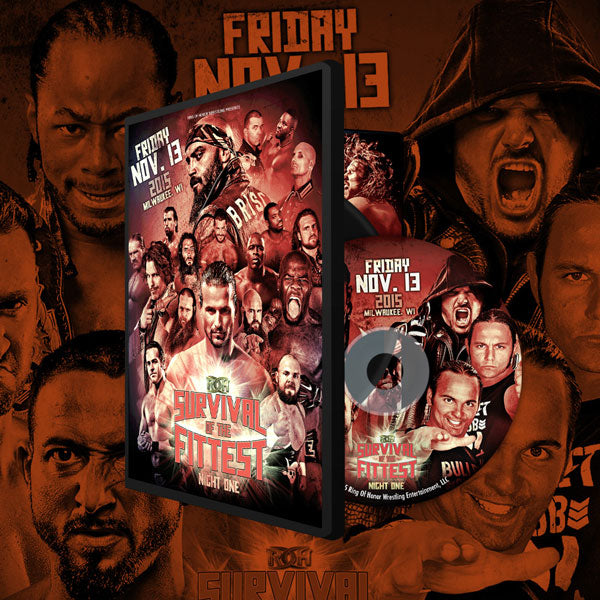 Ring Of Honor - Survival of the Fittest 2015 Night 1 DVD
