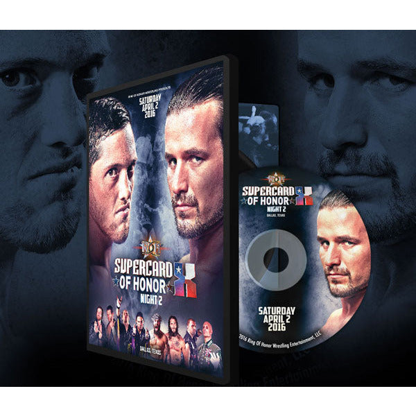 Ring of Honor - SuperCard of Honor X Night 2 2016 DVD