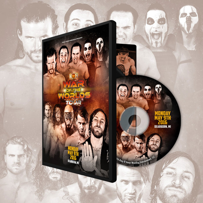 Ring of Honor - War of the Worlds Tour - Dearborn, MI 2016 DVD