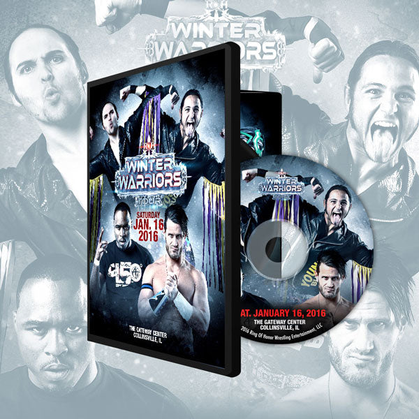 Ring Of Honor - Winter Warriors Tour - Collinsville, IL 2016 DVD