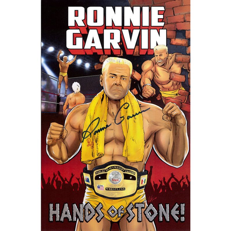 Ron Garvin 11x17 Print - AUTOGRAPHED