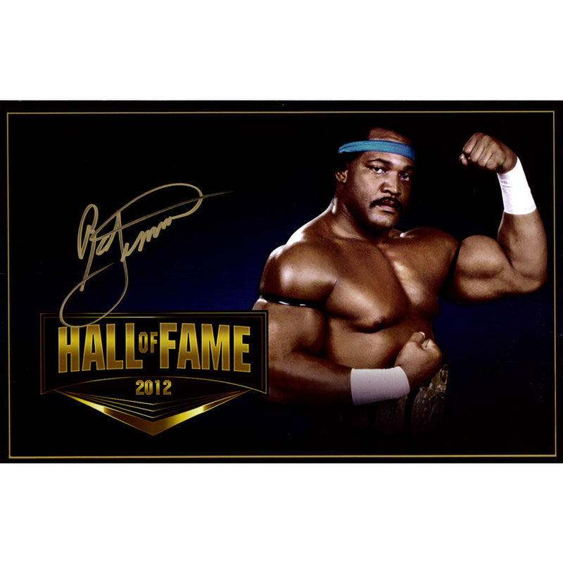 Ron Simmons Hall of Fame 11 x 17 Poster - AUTOGRAPHED