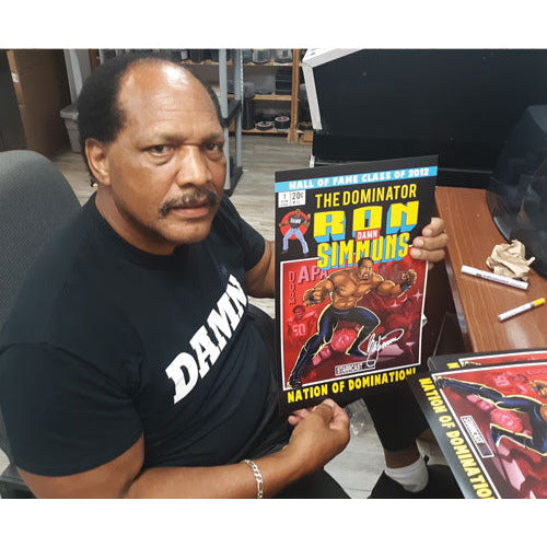 Ron Simmons Hodson 11 x 17 Poster - AUTOGRAPHED