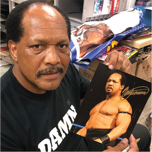 Ron Simmons Promo - AUTOGRAPHED