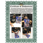 Santana and Ortiz 11x17 Print - AUTOGRAPHED
