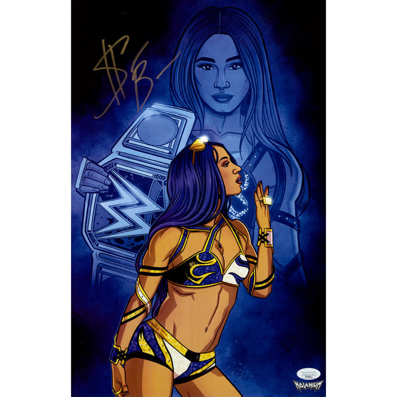 Sasha Banks 11x17 Poster - AUTOGRAPHED