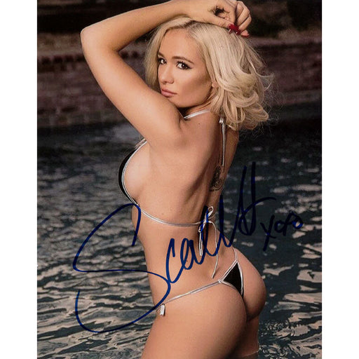 Scarlett Bordeaux Promo - AUTOGRAPHED