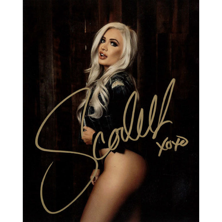 Scarlett Bordeaux Promo - AUTOGRAPHED