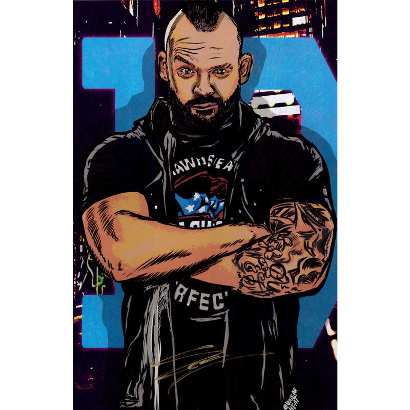 Shawn Spears Nuclear Heat 11 x 17 Poster - AUTOGRAPHED