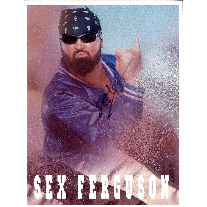 Sex Ferguson Promo - AUTOGRAPHED