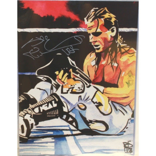 Shawn Michaels 18x24 AUTOGRAPHED Print