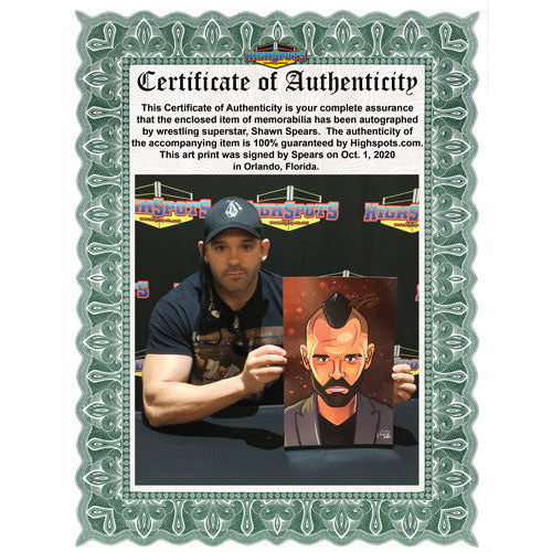 Shawn Spears Art Print - AUTOGRAPHED