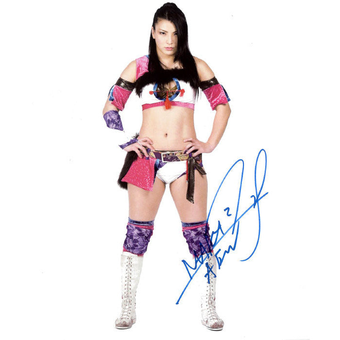 Hikaru Shida Promo - AUTOGRAPHED