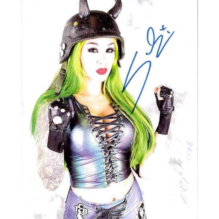 Shotzi Blackheart Promo - AUTOGRAPHED