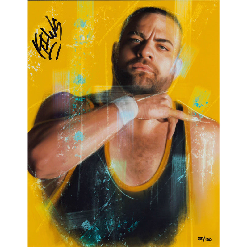 Eddie Kingston MelColemanArt METALLIC 11 x 14 Poster - AUTOGRAPHED