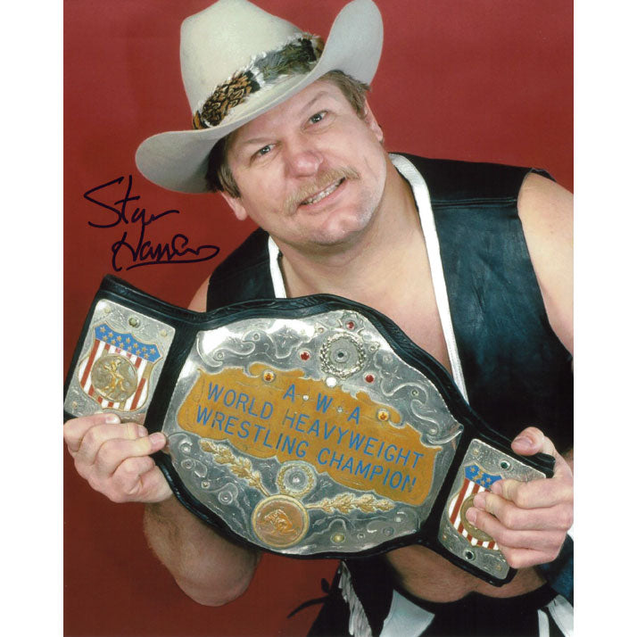 Stan Hansen Promo - AUTOGRAPHED