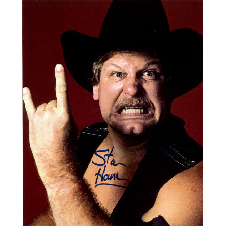 Stan Hansen Promo - AUTOGRAPHED