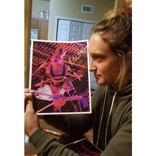 Kris Statlander Promo - AUTOGRAPHED