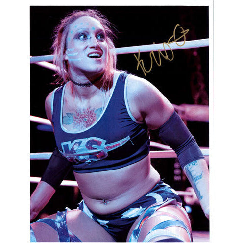 Kris Statlander Promo - AUTOGRAPHED