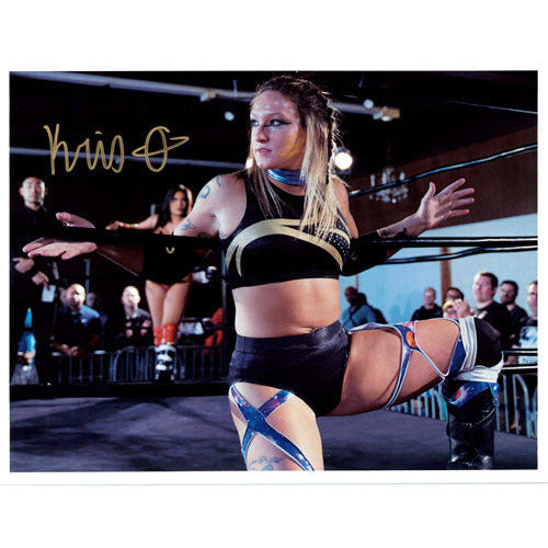 Kris Statlander Promo - AUTOGRAPHED