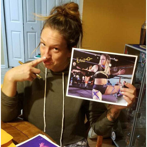 Kris Statlander Promo - AUTOGRAPHED