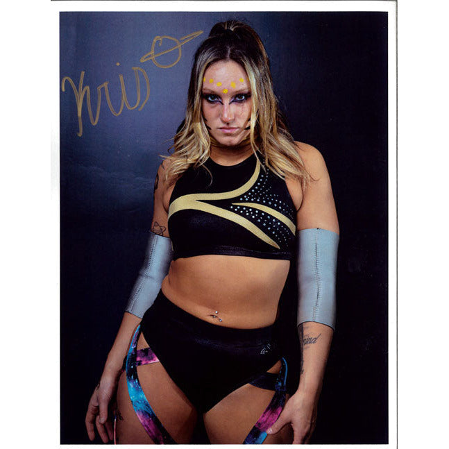 Kris Statlander Promo - AUTOGRAPHED