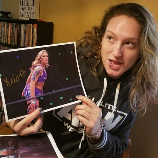 Kris Statlander Promo - AUTOGRAPHED