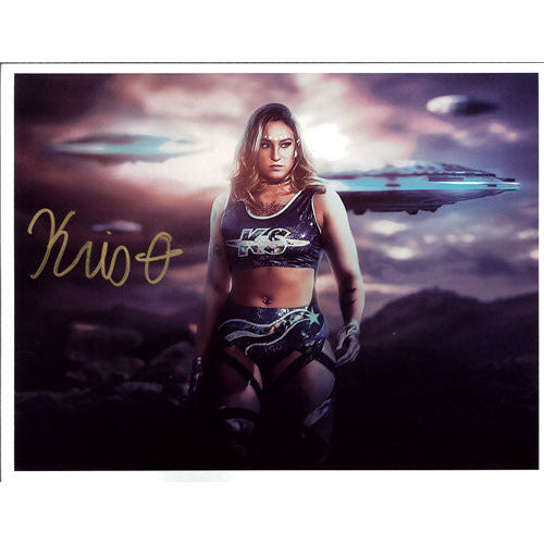 Kris Statlander Promo - AUTOGRAPHED