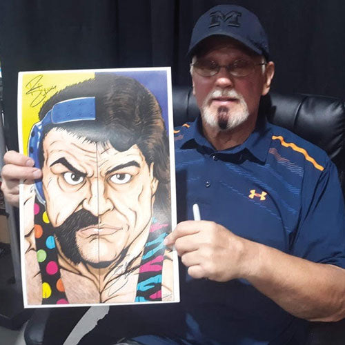 Steiner Brothers Haney 11 x 17 Poster - DUAL AUTOGRAPHED