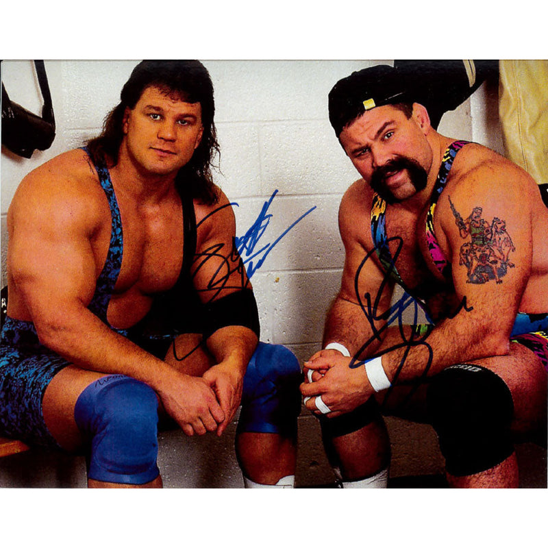 Steiner Brothers Promo - DUAL AUTOGRAPHED