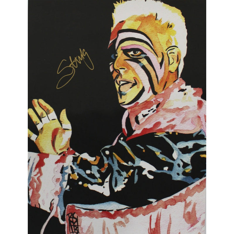 Sting Autographed 18x24 Print