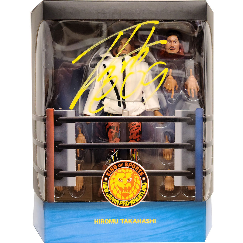 Hiromu Takahashi NJPW Super 7 Figure - AUTOGRAPHED