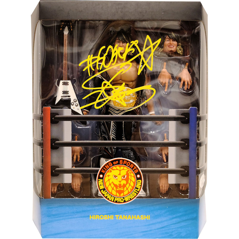 Hiroshi Tanahashi NJPW Super 7 Figure - AUTOGRAPHED