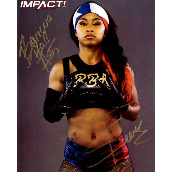 Tasha Steelz Promo - AUTOGRAPHED