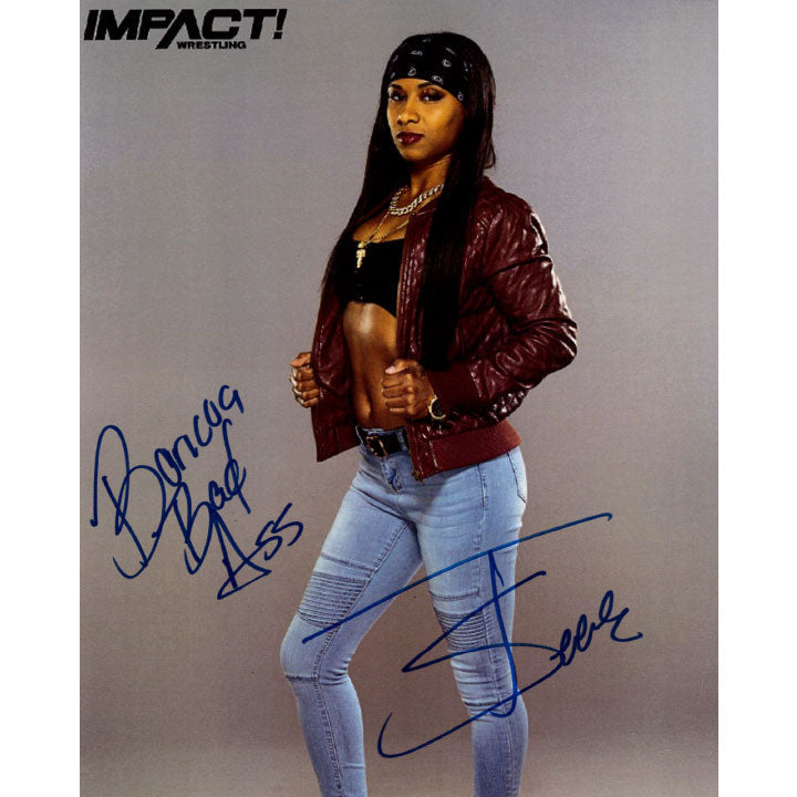 Tasha Steelz Promo - AUTOGRAPHED