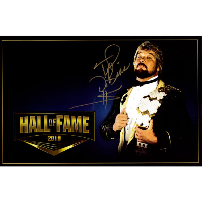 Ted DiBiase Hall of Fame 11 x 17 Poster - AUTOGRAPHED