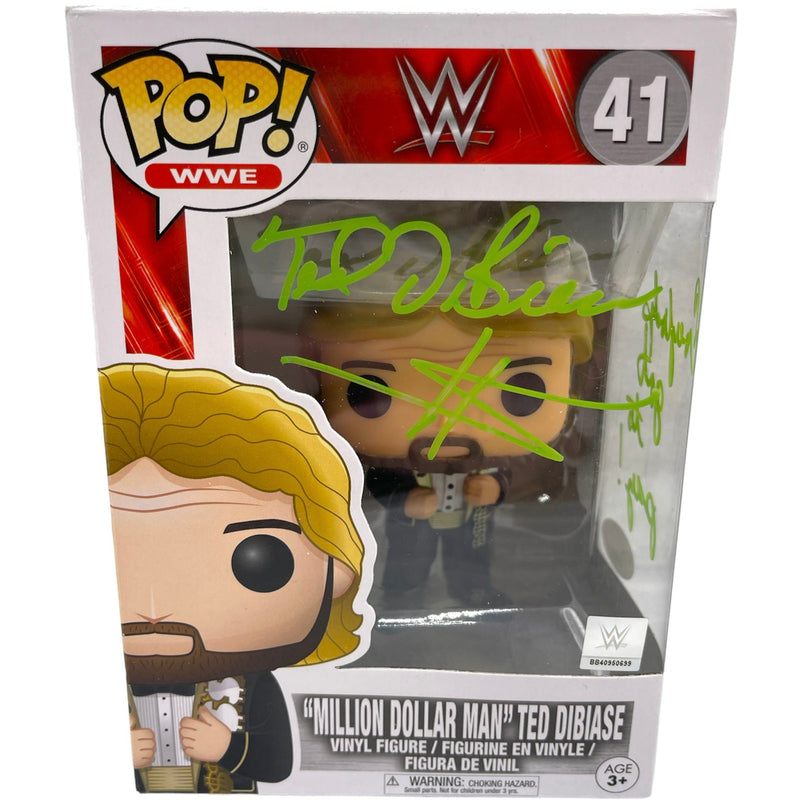 Ted Dibiase Funko Pop-Autographed