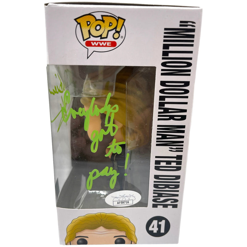 Ted Dibiase Funko Pop-Autographed