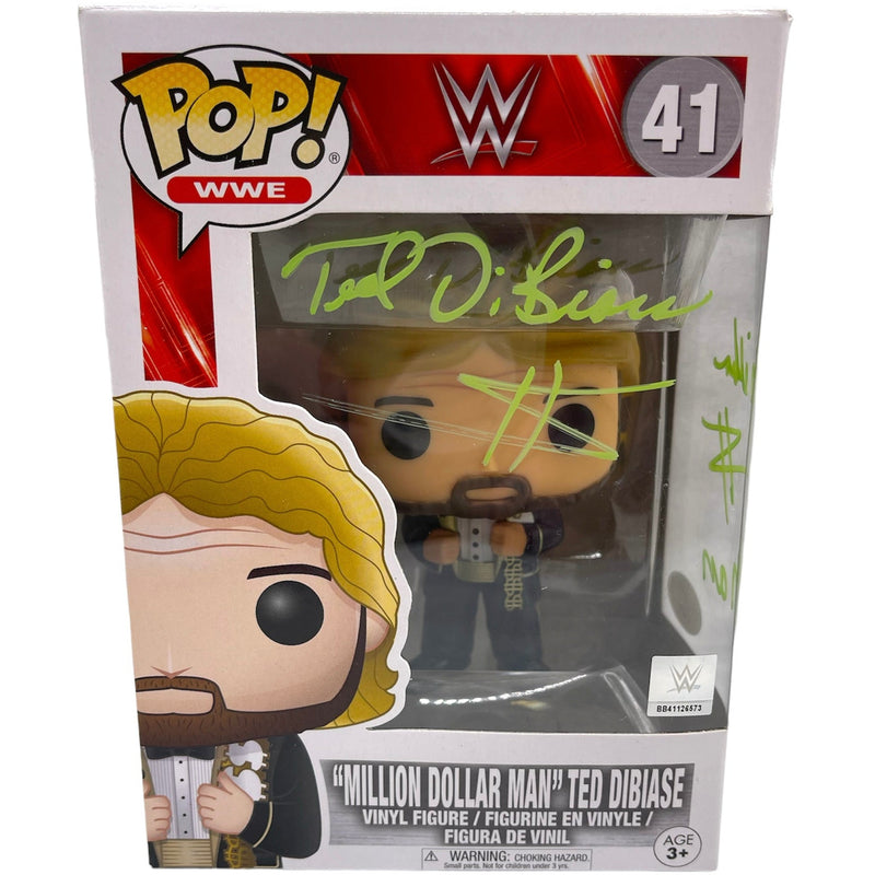 Ted Dibiase Funko Pop-Autographed