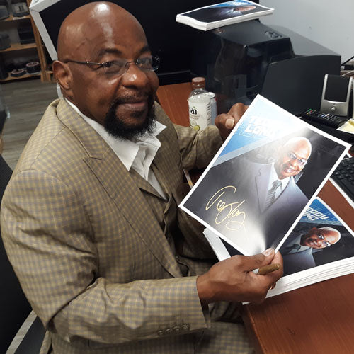 Teddy Long Promo - AUTOGRAPHED