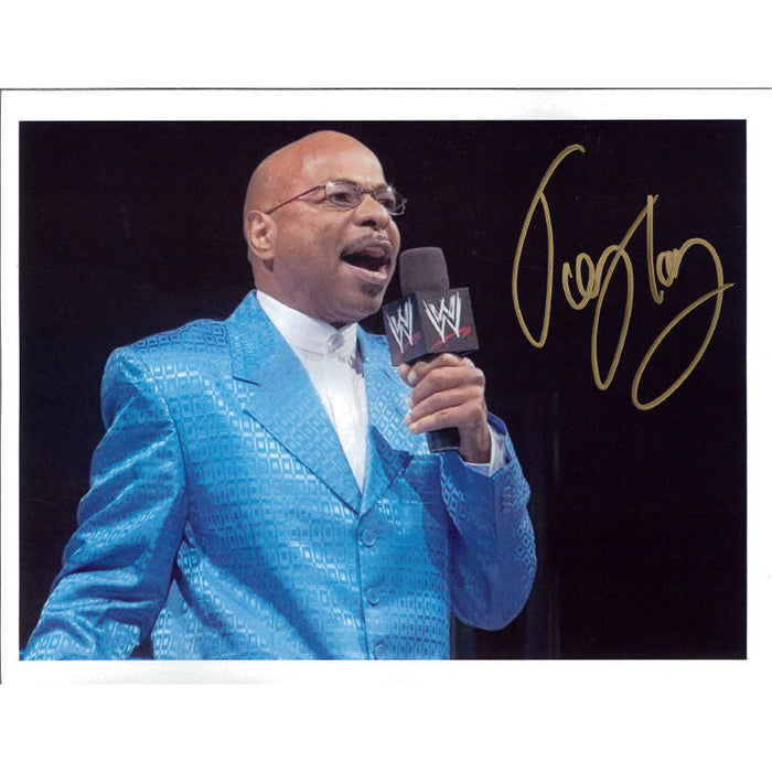 Teddy Long Promo - AUTOGRAPHED