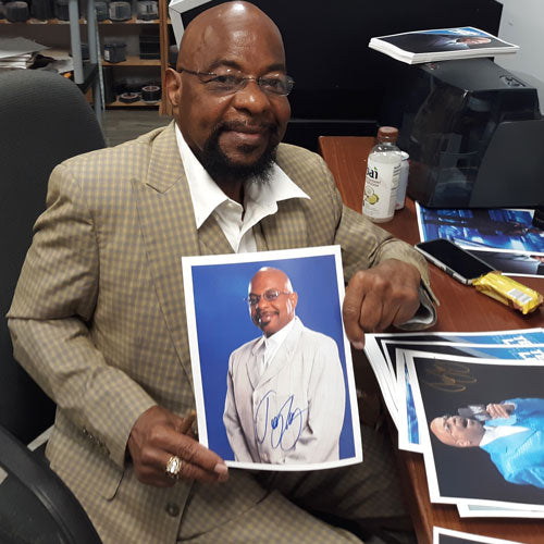 Teddy Long Promo - AUTOGRAPHED