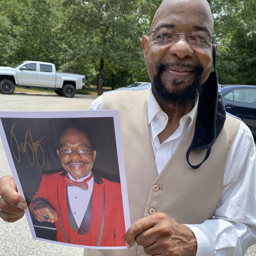 Teddy Long Promo - AUTOGRAPHED