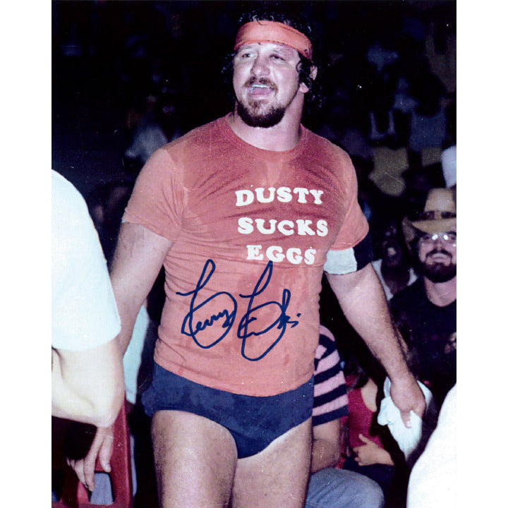 Terry Funk Promo - JSA AUTOGRAPHED