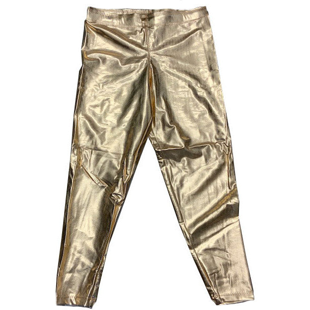 Metallic Spandex Long Tights